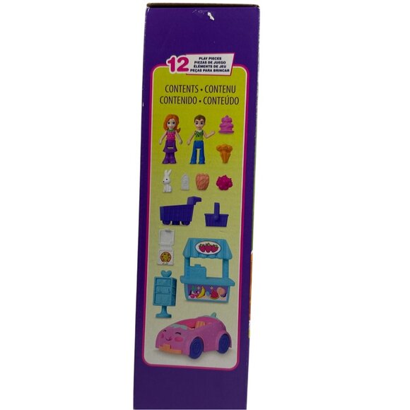 Polly Pocket 35th Anniversary Mollieville Fresh Market Playset With Accessories - Picture 2 of 5